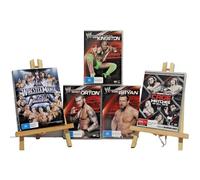 Dvd Wwe Wwf Wcw Nwa X5 Pro Wrestle Mania Tag Team 25th Anniversary
