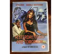 Dvd Yesterday, Today And Tomorrow Sofia Loren Marcello Mastroianni Vittorio