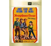 Dvd Young Guns Of Texas - Alana Ladd, Chill Wills, Gary Conway