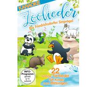 DVD Zoolieder 22 Drôle Tierlieder pour Enfants À Chanter