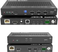 DVDO 4K60 HDMI & USB-C (DP Alt Mode) 70m Extender Over HDBaseT with USB (Tx/Rx) - Transmetteurs audio-vidéo