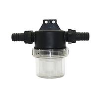 dvegGEE Filtre for Tuyau d'arrosage, Tamis à Mailles en Ligne, 1 Filtre à Eau Ultra-Fin 50 Mailles, Interface barbelée for Irrigation de Jardin et Agriculture(20 mm)