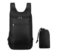 dvegGEE Sac à dos léger et pliable for homme et femme, idéal for le sport(Black)