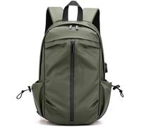 dvegGEE Sac à dos, sac à dos d'extérieur, sac à dos d'escalade, sac à dos de voyage, sac à dos de camping, sac de randonnée(Military green)