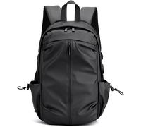 dvegGEE Sac à dos, sac à dos d'extérieur, sac à dos d'escalade, sac à dos de voyage, sac à dos de camping, sac de randonnée(Black)