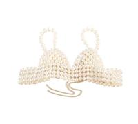 DVERFSWEV-GH Bijoux de chaîne de Corps de Luxe - Les chaînes de Corps Peuvent être superposées et Assorties, Les Bijoux de chaîne de Bikini sont Parfaits for Lui Offrir Un Cadeau(White)