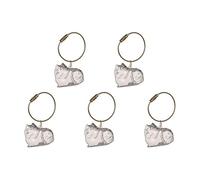 DVERFSWEV-GH Boîte Souvenir Transparente en Poils de Chat, Capsule commémorative for Collection de Fourrures d'animaux, Porte-clés décoratif, Pendentif, breloque for Amoureux(5Pcs C)