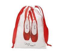 DVERFSWEV-GH Portable Dance Shoe Storage Ballet Shoe Handbag Bags Dance Shoe Bag Shoes Storage Pouch Ballet Shoe Bag Keeps Shoes Organized Clean Easy Access Enhances Shoe Care and Organization(Red)