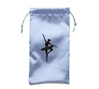 DVERFSWEV-GH Portable Dance Shoe Storage Ballet Shoe Handbag Bags Dance Shoe Bag Shoes Storage Pouch Ballet Shoe Bag Keeps Shoes Organized Clean Easy Access Enhances Shoe Care and Organization(Blue)