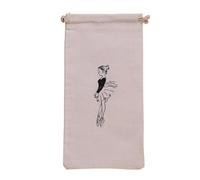 DVERFSWEV-GH Portable Dance Shoe Storage Ballet Shoe Handbag Bags Dance Shoe Bag Shoes Storage Pouch Ballet Shoe Bag Keeps Shoes Organized Clean Easy Access Enhances Shoe Care and Organization(Beige)