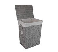DVier 02HgRt-a Panier à Linge en Osier Gris wasch S