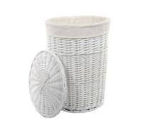 Dvier - Panier à linge - Saule - Blanc - 39x53cm