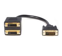 [DVISPL1DD] STARTECH.COM Câble Répartiteur en Y DVI-D vers 2x DVI-D 30 cm