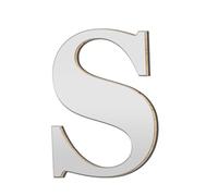 Dvj673 Autocollant mural 3D en acrylique avec lettre et logo pour décoration de la maison Taille S 10 cm