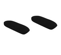 Dvj675 - Ensemble de housses d'accoudoirs de chaise ergonomiques et extensibles, confortables et antidérapantes pour chaises de bureau d'ordinateur (blanc 1, 10 x 40 cm)