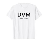 DVM Est. 2026 Docteur en médecine vétérinaire vétérinaire T-Shirt