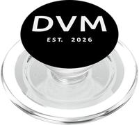 DVM Est. 2026 Vétérinaire Médecine Vétérinaire PopSockets PopGrip pour MagSafe