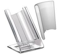 Dvm Stand Réfrigérant - Contact - Gelette Thermique Vin - pour Bouteilles Standard de 75 cl (Contact Transparent, Élément Blanc)