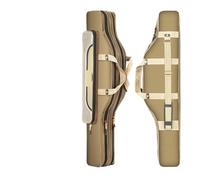 DVMSIEF Sac De Peche 100/110//120cm Canvas Foldable Fishing Rod Reel Tackle Bag 2/3 Layers Multifunction Belly Portable Pouch X162G(2 Layer Bally 100cm)