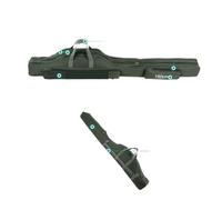 DVMSIEF Sac De Peche Fishing Bag Portable Folding Rod Reel Pole Gear Tackle Tool Carry Case Carrier Travel(Green 1.5m)