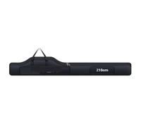 DVMSIEF Sac De Peche Fishing Bag Portable Folding Rod Reel Pole Gear Tackle Tool Carry Case Carrier Travel Storage(Black 210 cm)