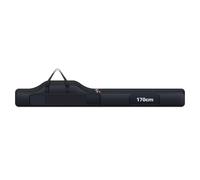 DVMSIEF Sac De Peche Fishing Bag Portable Folding Rod Reel Pole Gear Tackle Tool Carry Case Carrier Travel Storage(Black 170 cm)