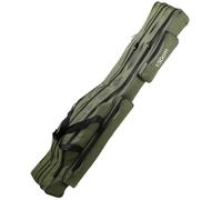 DVMSIEF Sac De Peche Fishing Rod Bag Carrier Reel Pole Storage 110cm / 120cm 130cm 150cm(3 Layer 150cm Green)