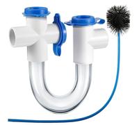 DVMSIEF Siphon à Condensats en U Collecteur de condensats en Forme U PVC