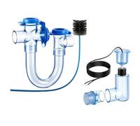 DVMSIEF Siphon à Condensats en U Piège à condensats avec Interrupteur Flotteur, Type U