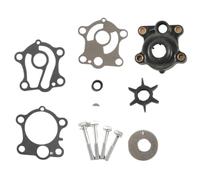 DVmUHkRTY Kit de réparation de Turbine de Pompe à Eau avec boîtier, Compatible avec Hors-Bord 2 Temps 55HP C55 CV55 663-W0078 663-W0078-01 663-W0078-A0