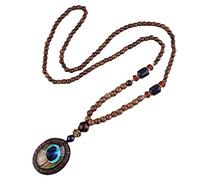 dvnFWKc Collier vintage naturel, Chandail chaîne déclaration longs colliers pendentifs for femmes hommes cadeau Souvenir 1 pièces