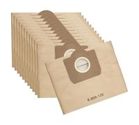 DVNKRFNB 6.959-130.0 Sac À Poussière pour Aspirateur, Compatible pour Karcher WD3 / WD3P / MV3 / A2201 / A2204 / A2534 / SE 4001 / SE 4002(12pcs)