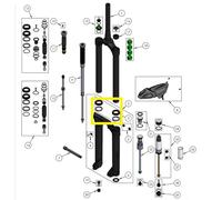 DVO Dichtungskit, 38mm, Onyx 38 D1|D2|WP, 241-SP01