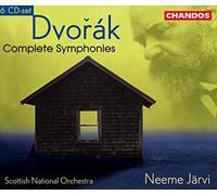 Neeme Järvi & Scottish National Orchestra – Dvorak : Symphonies complètes 1-9 – Coffret CD