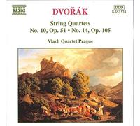 Quatuor Vlach – Dvorak : Quatuors à cordes n° 10 et 14 – NAXOS