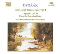 Dvorak, A. – Oeuvres pour piano à quatre mains Vol.1 – NAXOS