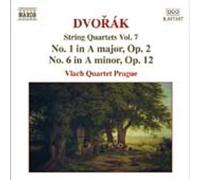 Dvorak, A. – Quatuor à cordes n°1 en la majeur Op.2 et n°6 en la mineur Op.12 – Import – NAXOS