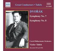 Dvorak, A. - Symphonies 7 et 8 [Import]
