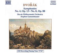 Dvorak, a. - Symphonies nos 4 & 8