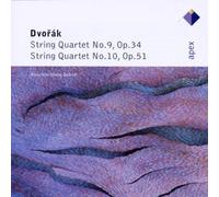 Dvorak – Quartetti per Archi Op. 34 & String Quartets No. 9 & 10 – Import (W & B)