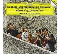 Dvořák : Amerikanisches Quartett / Kodály : Quartett, n° 2