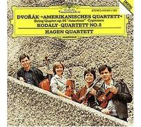 Dvorak "Amerikanisches Quartett" String Quartet Op.96 "American" . Cypresses - Kodaly Quartett N°2 - Hagen Quartett