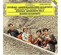 Dvorak "Amerikanisches Quartett" String Quartet Op.96 "American" . Cypresses - Kodaly Quartett N°2 - Hagen Quartett