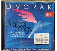 Dvorak Antonin - Chants Bibliques / Chansons Bohémiennes