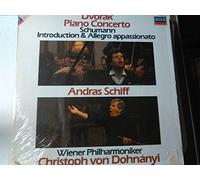 DVORAK, Antonin: Piano Concerto in G minor, op.33 - SCHUMANN, Robert: Introduction & Allegro in G major, op.92--VINYL-DEC 4178021-DECCA - Inghilterra-DVORAK Antonin (Czech); SCHUMANN Robert (Germania)-DOHNANYI Christoph von (dir); SCHIFF Andras (pianoforte); Wiener Philharmoniker