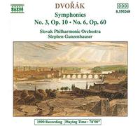 Dvorak, A. – Symphonies N°3 & 6 – Philh. Slovaque – NAXOS