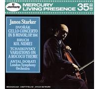 Dvorak: Cello Concerto In B Minor, Op. 104 / Bruch: Kol Nidrei / Tchaikovsky: Variations On A Rococo Theme by Janos Starker (1990-09-12)