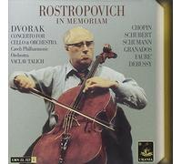 Dvorak/Chopin/Schumann/Schubert : Rostropovich in Memoriam