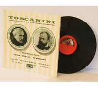 DVORAK - DVORAK "New World" Symphony, The N.B.C. Synphony Orchestra conducted by TOSCANINI. UK pressing, ALP1222 HMV gold / red label, mono.