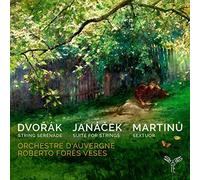 Dvorák, Janácek, Martinu : Works for Strings